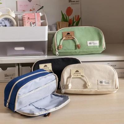 Pencil Case Korean Stationery Pencils Cases Big Bags for Girls School Pencil Cases Kawaii Dog Pencilcases Trousse Products