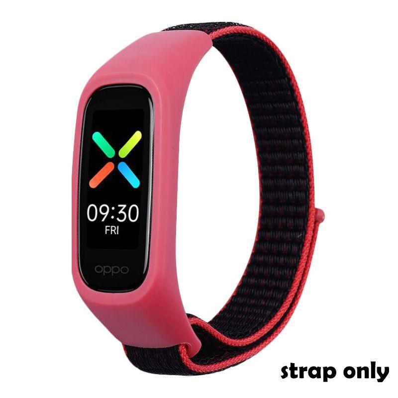 Lightweight And Breathable Nylon Loop Strap For Oppo Band Full Cover Design For Protection