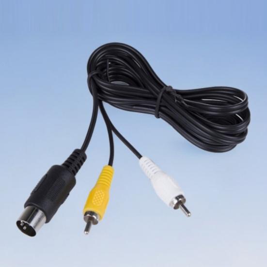 Game Audio Video AV Stereo Composite Cable Universal Cable A/V RCA Connection Cord