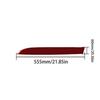 Red Carbon Fiber Passenger Side Decorative Cover Trim For Toyota Camry 2007-2011