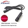 Red 638nm 150mW Line Laser Marker - 12x50mm Glass Cylinder for Garment Cutting Table