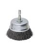 PRO ZONE Hex Shank Cup Wire Steel 65mm Brush, Wire,