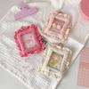 With Keychain Photo Photocard Frame Decoration Idol Card Display Protector  Card Decor
