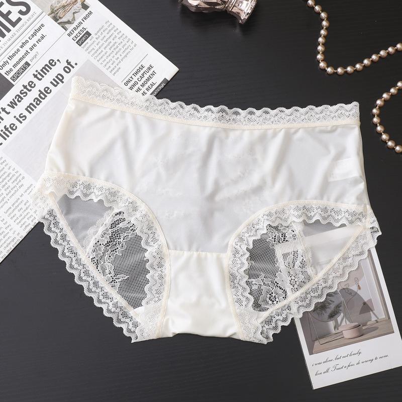 

Женское сексуальное кружевное нижнее белье Pure Desire Satin Hollow Triangle XL телесный