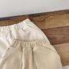 INS Baby Velvet-Lined Cuffed Pants: Autumn/Winter Korean-Style Warm Casual Toddler Wear