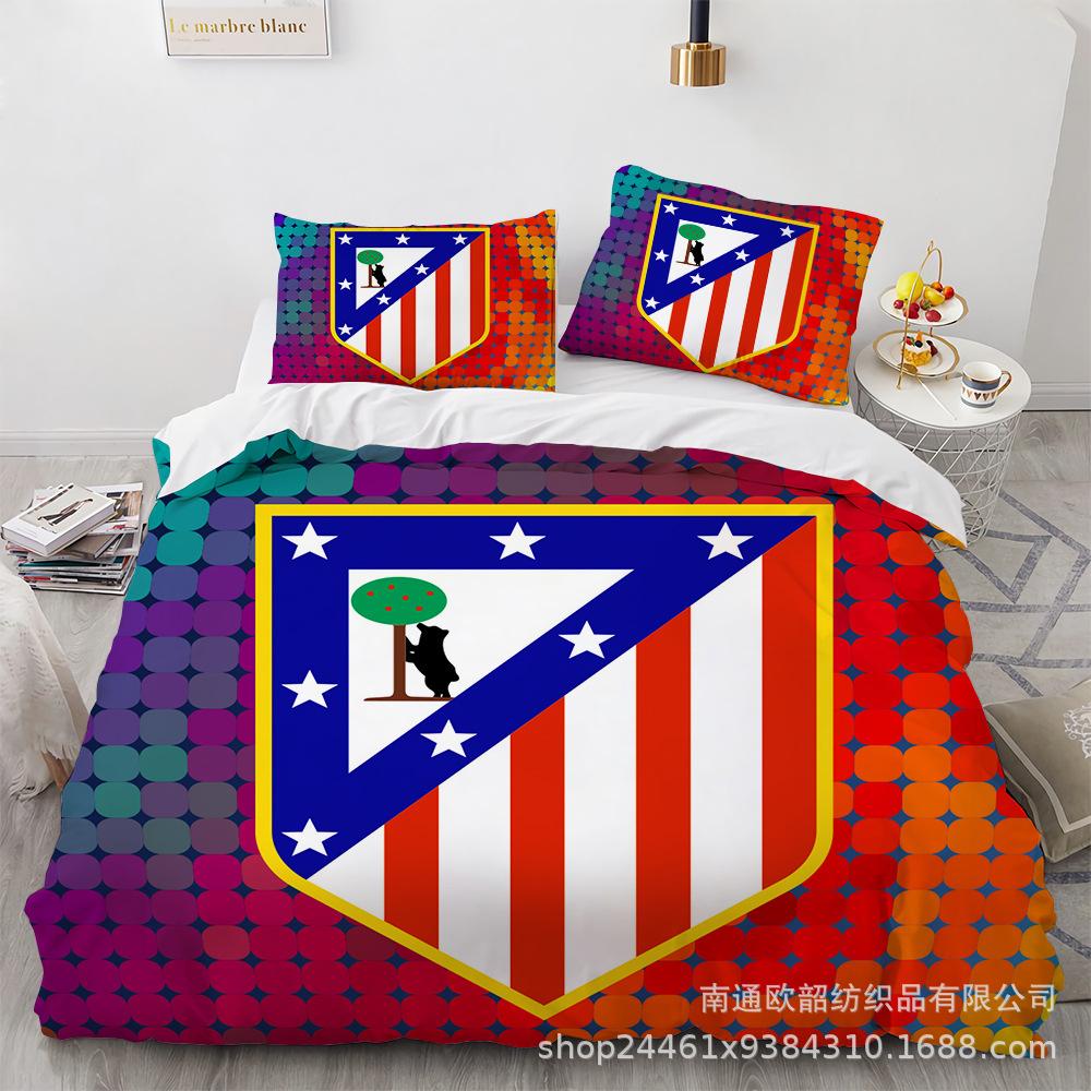 3D digitálna tlač Futbalový klub Veľkosť Trojdielna súprava, Štvorcová súprava