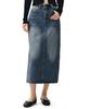 Deketeuumeon Signature Long Skirt Dcsk003Blueb