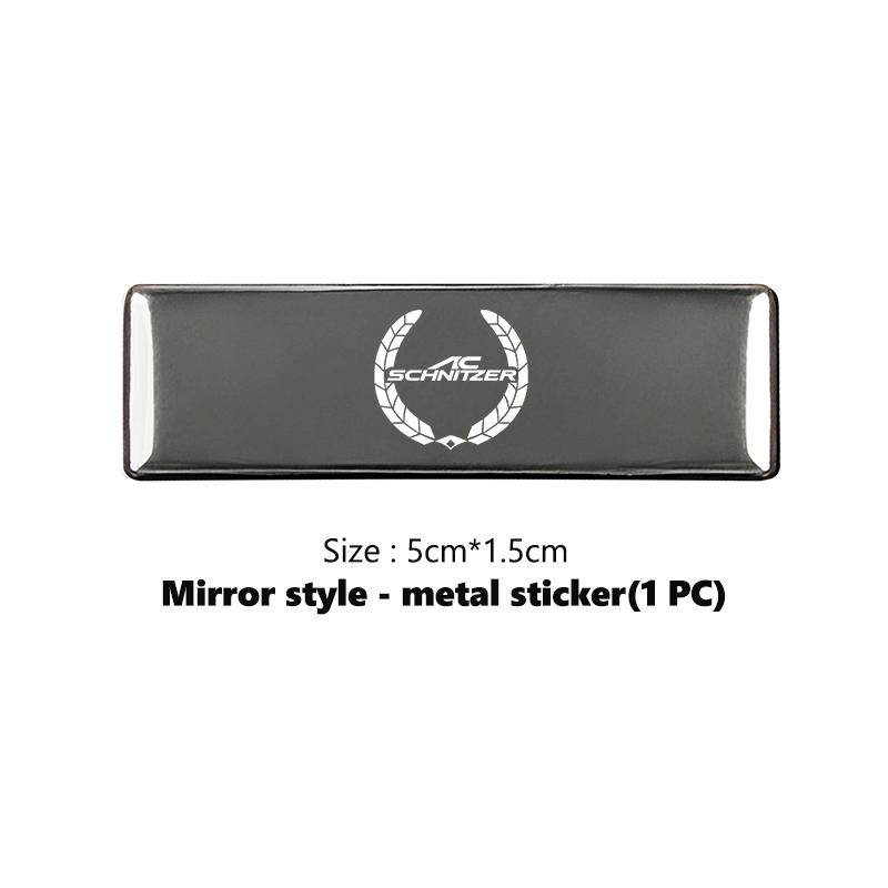 Metal Car Emblem Logo Decorative Stickers Badge Decal Interior For BMW M Performance Alpina M3 M5 M6 X1 X3 X4 X5 G20 bzcp38
