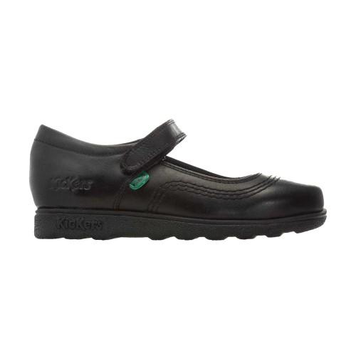 Sapatos Escolares de Couro Fragma Pop para Meninas Kickers