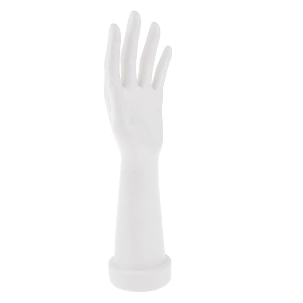 Hand Jewelry Display Stand Female Mannequin Model Props White Left