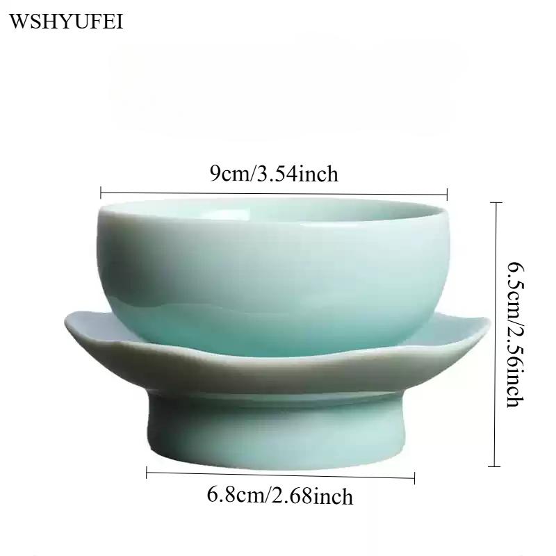 

Керамика для зала Будды, чаша для поклонения лотосу, украшения для дома, творчество, чаша для хранения закусок, традиционные буддийские аксессуары для жертвоприношений