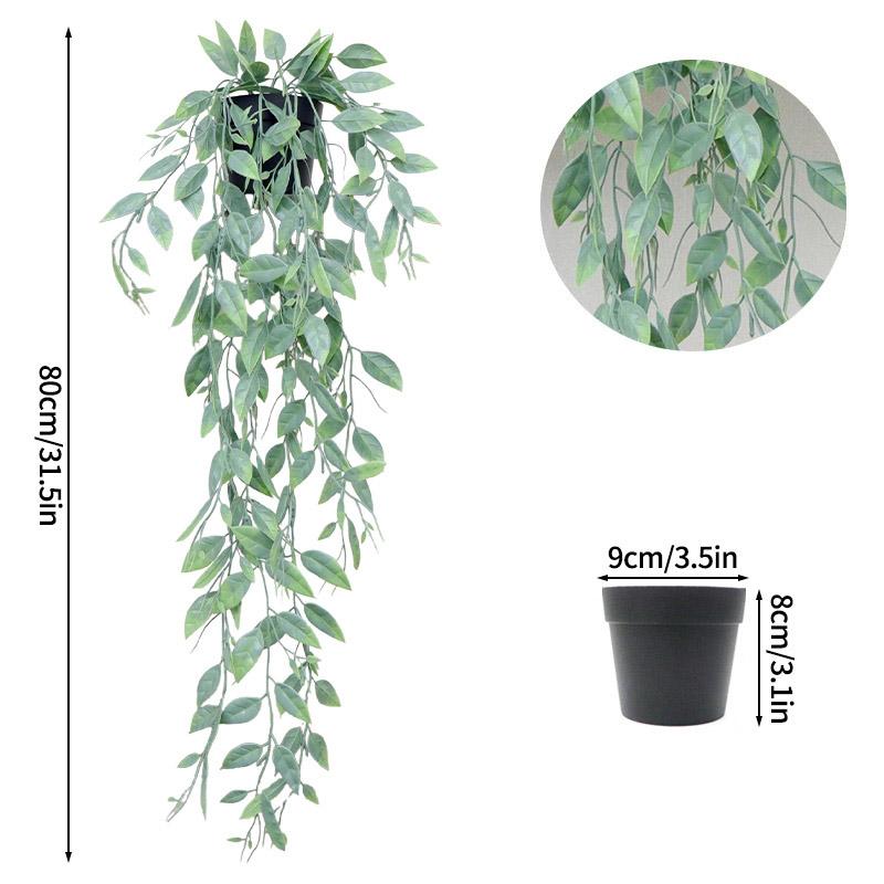 Artificial Ivy Leaves Garland Hanging Vines Artificial Plant Home Decor Fake Green Ivy Leaf Rattan Plant For Garden Wedding Part