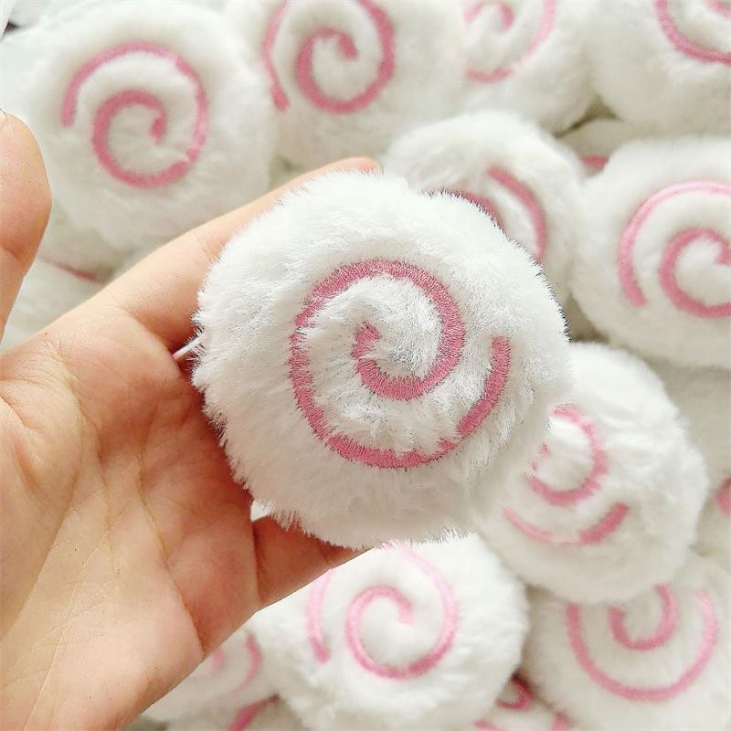 Cute Plush Fish Plate Cartoon Plush Diy Toy Keychain Bag Pendants Brooch Jewelry Accessories Decoration Material