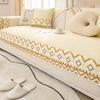 Modern Simple Washed Cotton Sofa Cushion Four Seasons Universal Non-Slip Sofa Cover Modern Cushion Towel Cotton Thickened