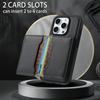 Carbon Fiber Magnetic Phone Case with Detachable Card Holder for iPhone 16 Pro Max (MagSafe Compatible)
