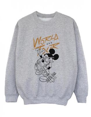Boys Mickey Mouse World Tour Line Sweatshirt