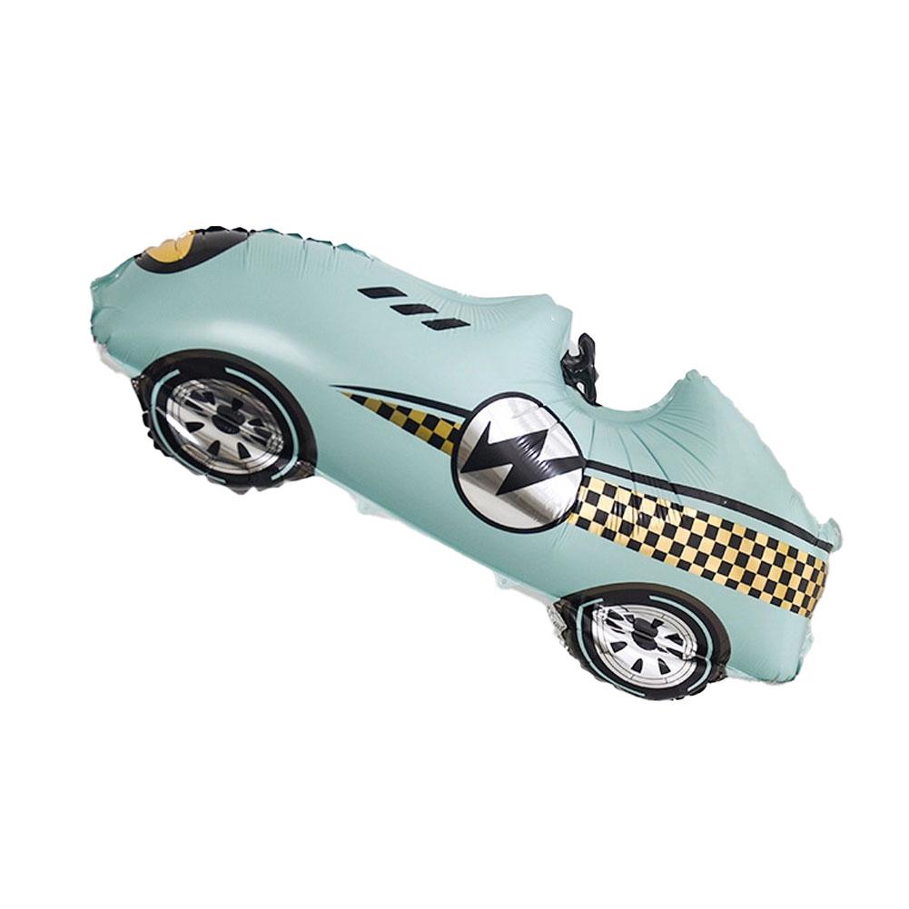 Racing Car Balloon Traffic Cone Balloon Truck Bike Wheels Tire Racing Car Theme Party Supplies Boys Birthday Party Favor