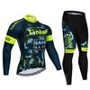 Team Edition Road Mountain Bike Riding Sportswear Long Sleeve Breathable Riding Set