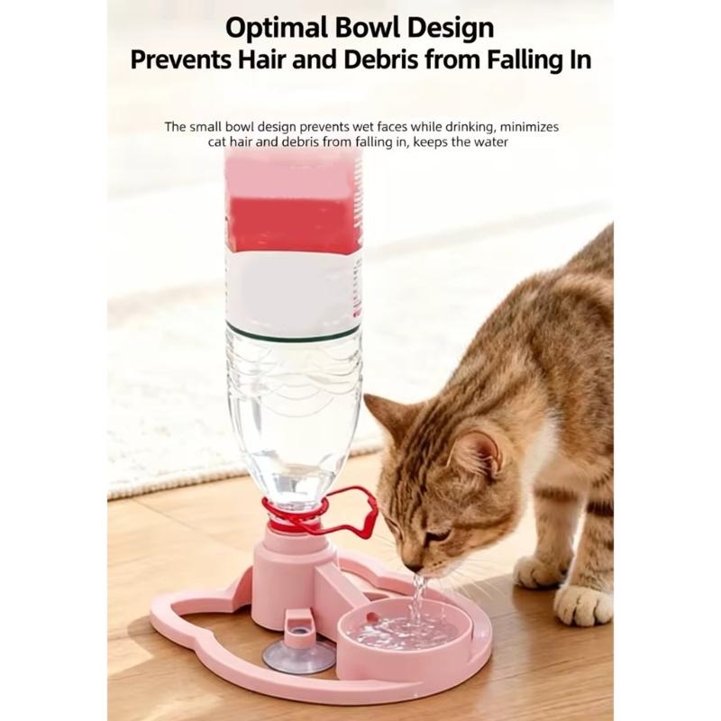 Small Size Creature Drinking System With 650ml See Through Container Ideal For Felines And Miniature Canines