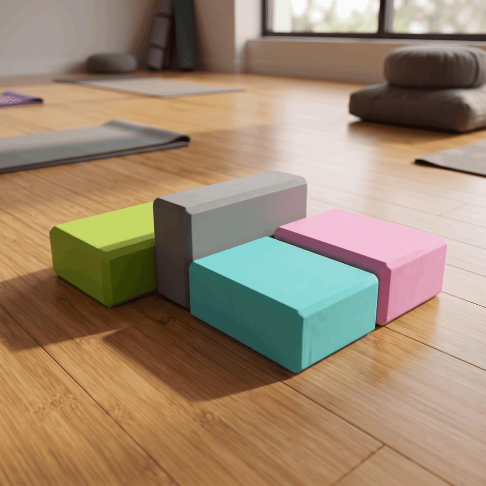 Non-slip Yoga Block High Density Foam Brick Body Shaping Yoga Brick  Stretching