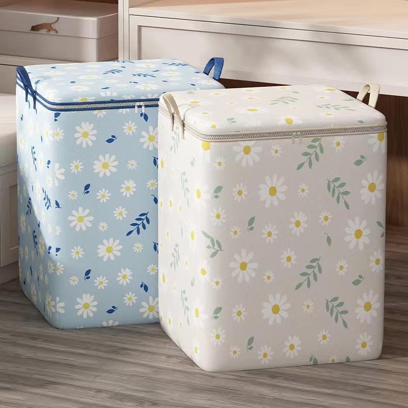 Cotton Quilt Bag - Non-woven Fabric Storage Bag for Organizing Quilts and Clothes - Large Capacity Moving Packing Bag - Moving Tool