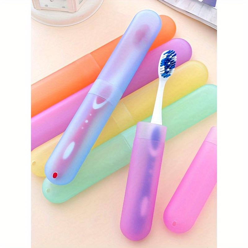 Toothbrush Hygiene Care Outdoor Supplies Random Color for Travel Toothbrush Case Travel Hiking Camping Covers Protector Suitable for Outdoor Travel