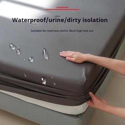 Waterproof Mattress Protector Soft Breathable Fitted Bed Cover, 18" Deep Pocket Noiseless Mattress Pad - Machine Washable, for Kids & Elderly