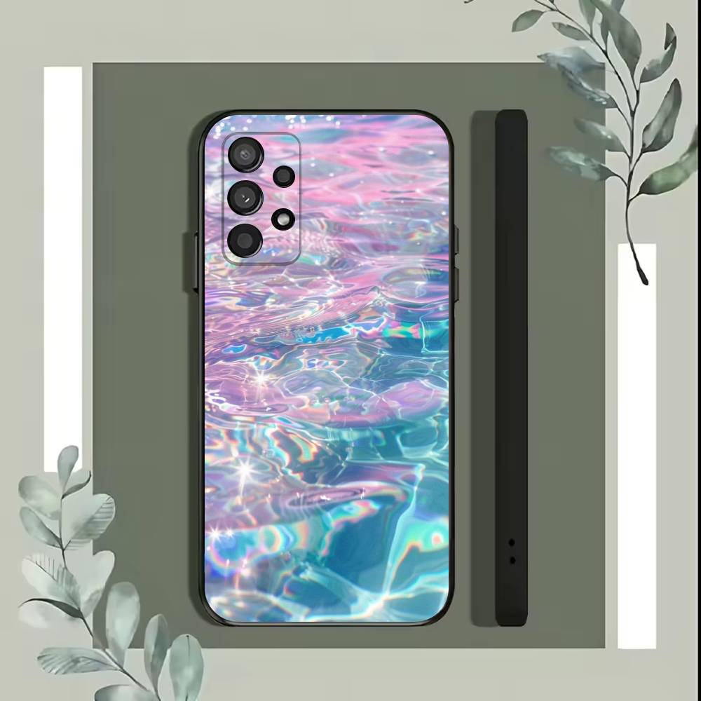 Starry Glow Phone Case For Samsung S25,S24,S21,S22,S23,S30,Ultra,S20,Plus,Fe,Lite,5G Black Cover