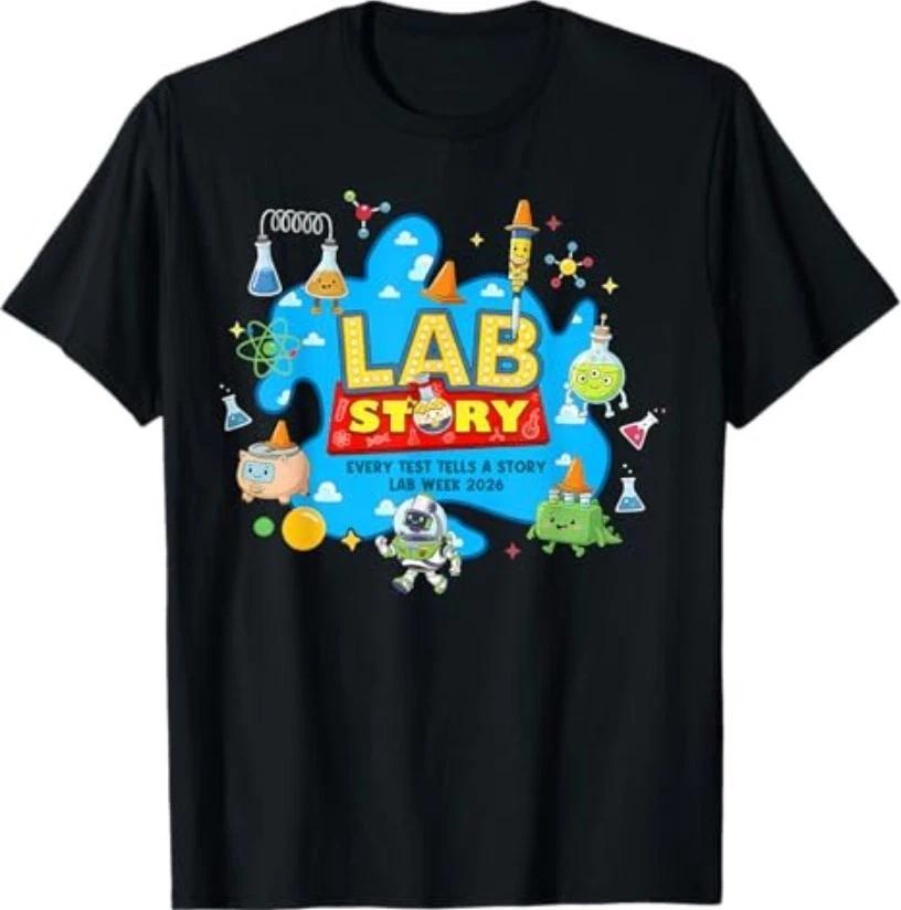 

Lab Story Lab Week 2026 Medical Laboratory Technician Team T-Shirt 2XL