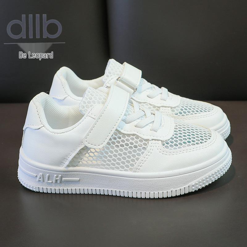 2024 Spring/Autumn Kids' White Shoes: Versatile Casual for Boys & Girls