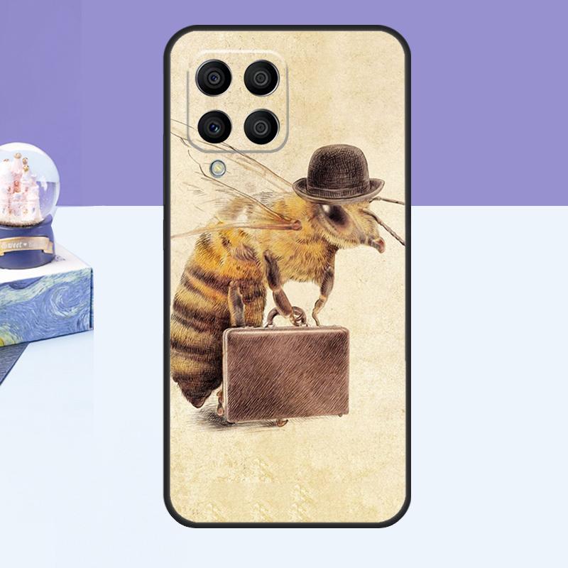 Honeycomb Honey Bee Case For Samsung Galaxy M53 M33 M15 M35 M55 M11 M14 M34 M54 M31 M51 M12 M32 M52 M16 M36 M56