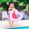 Love Swimming Ring Inflatable Heart Kid Funny Beach Pool Float Floating Object Pvc Tube Heart Shaped Inflatable Circle Life Buoy