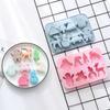 Christmas Silicone Baking Mold, Holiday Silicone Mold Soap Candy Mold For Chocolate Jello Snowman Santa Baking Mold