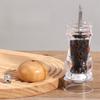 Manual Acrylic Pepper Salt Grinder Adjustable Coarseness Salt and Pepper Bottle  Dinning Table