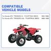 80mm Motorcycle Accessories Engine Piston Rings for Honda ATV TRX300EX A FOURTRAX 300EX 1993-1998 TRX300  TRX 300