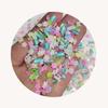 Pretty Flower Leaf Slices Mixed Clay Sprinkles Confetti Polymer Clay Slices Slime Supplies