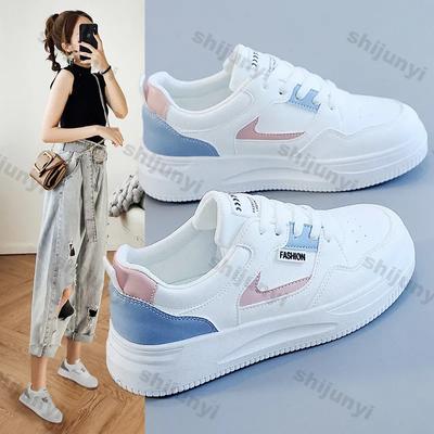 Damenmode Sneakers Tennis Sportschuhe Herbst Neu Schnürschuhe Outdoor Damen Casual Vulkanisierte Schuhe Damen Casual Sportschuhe