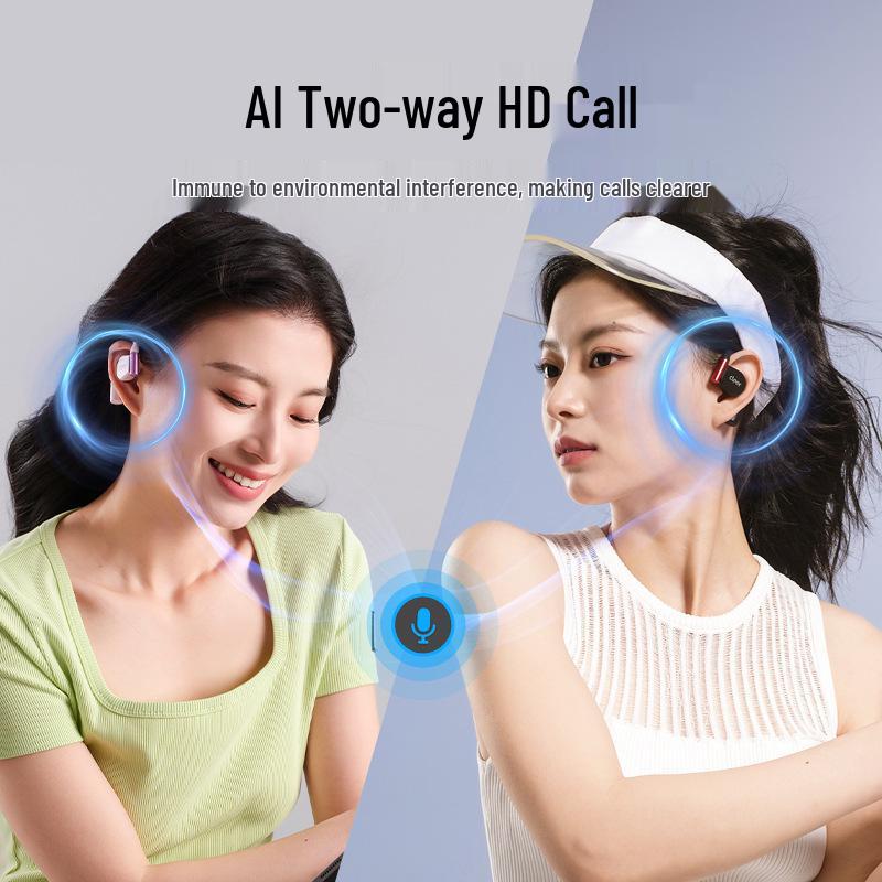Cleer ARC3 Open-Ear Wireless Sports Headphones with Dolby AI and Bone Conduction Technology