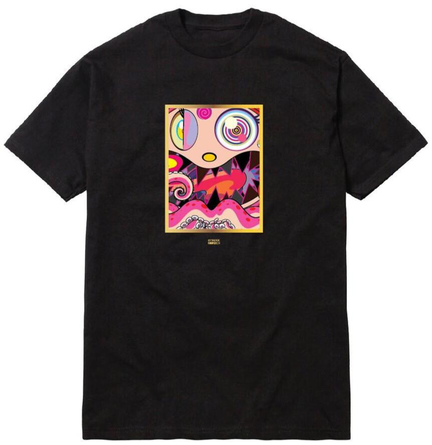 Takashi Murakami x Complexcon Hungry DOB Tee Black Size Medium S