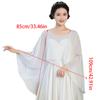 Stylish Polyester Yarn Sun Protective Shawl Multiuse Shoulder Wrap Coverage Shawl for Women Outdoor Fashion Accessories