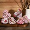 6 Purpose Valentines Desktop Ornaments Heart Shaped for Party and Wedding Decorations