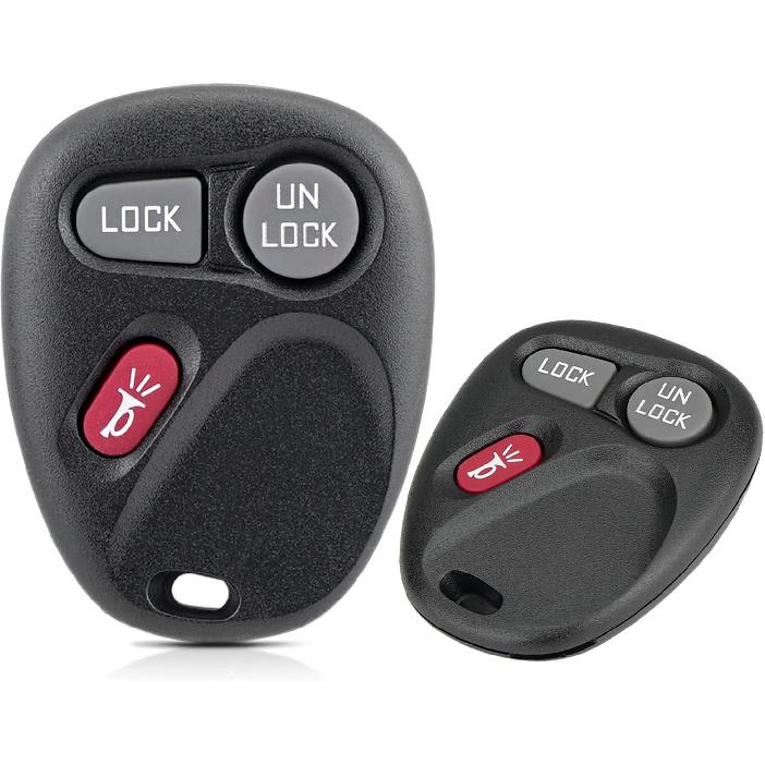 Remote Key Fob Replacement Car Key for 1999 2000 2001 Chevy Silverado S10 GMC Sierra Sonoma / Chevy Suburban Tahoe 2000 2001 GMC Yukon Keyles Entry