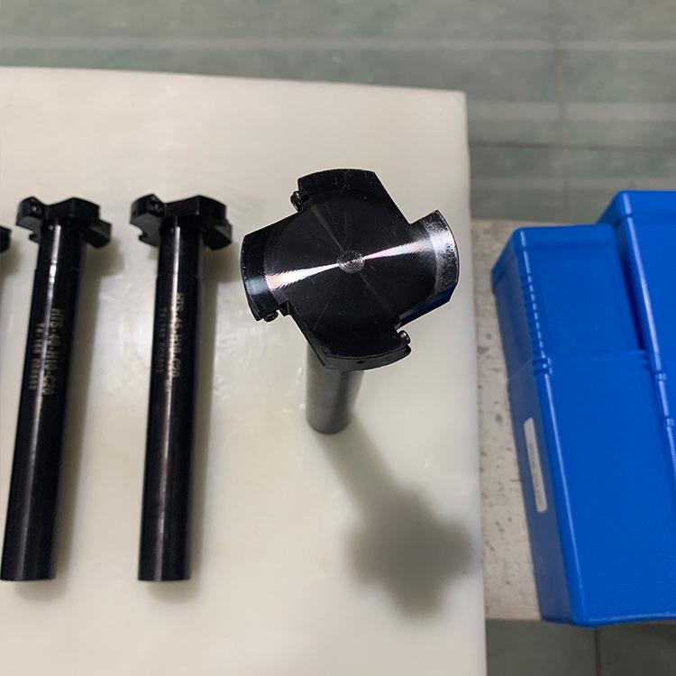 CNC T-Slot Milling Cutter, 10mm Shank, Three-Sided Cutting, 45mm Disc Width, HTS-45-H10 CC0602