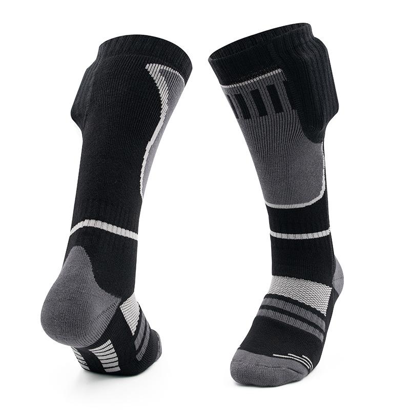 Heated Electric Socks for Elders - Thick, Warm Ski Socks