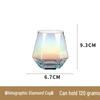 Mongolian Yurt Glass Candle Cup with Lid – DIY Scented Soy Wax Container Candlestick