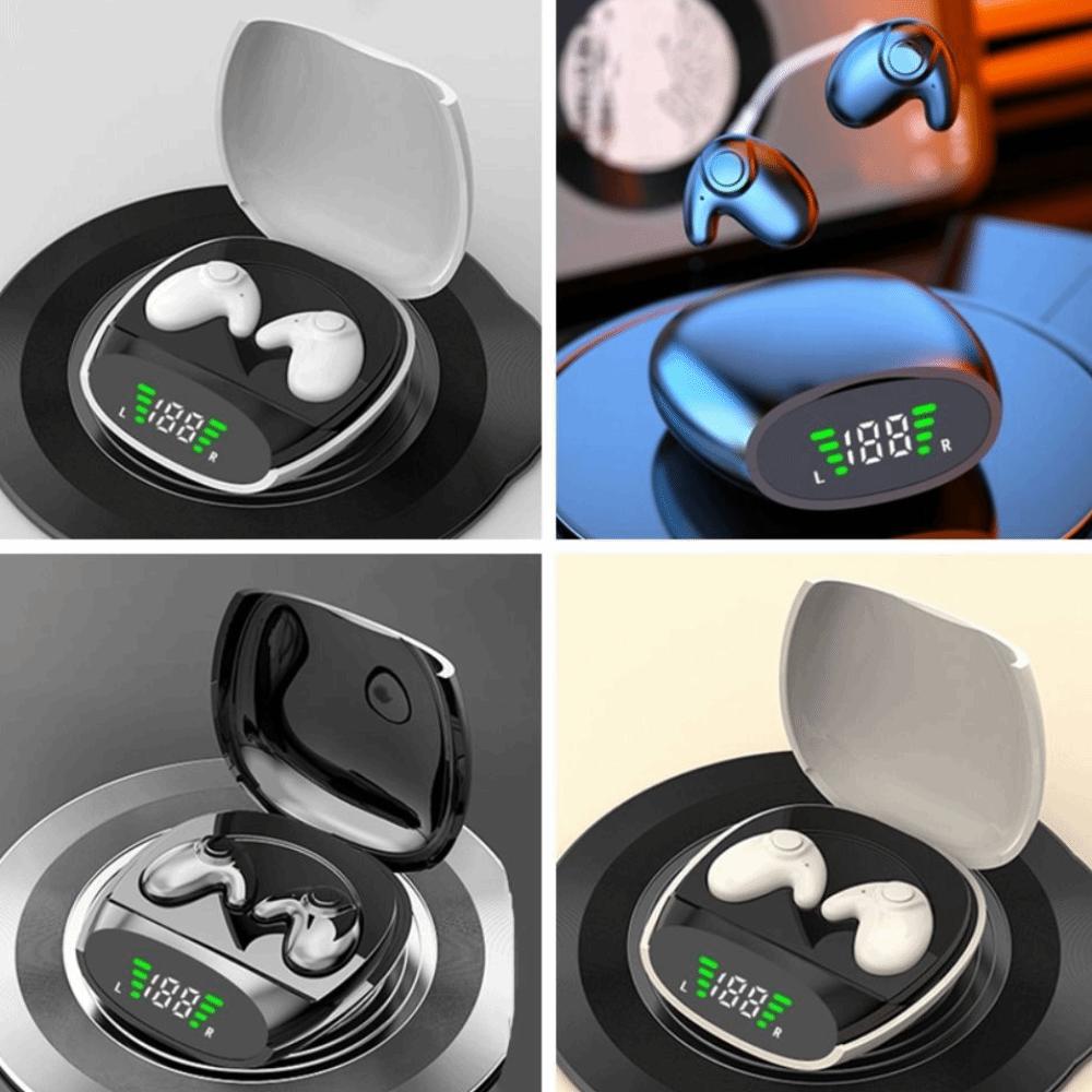 LED Display Wireless Bluetooth Earphones Noise Reduction Bluetooth Headphone  Sports