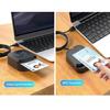 Portable Nonslip Base Card Reader USB Powered Suitable for Seamless Operation with LED Indicator Efficient Data Transfer
