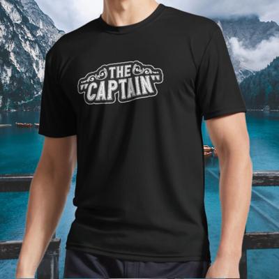 New Shirt Captain - Logo Active T-Shirt Funny Size S To 5XL