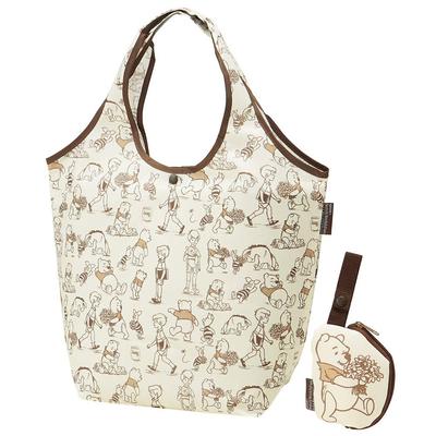 Borsa per la spesa con marsupio Eco Bag Larghezza 420 x Altezza 320 x Profondità 180mm Winnie the Pooh KBS42P-A