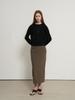 GENERALIDEA Relaxed Essential Crew Neck Pullover [Black] / Gf1Lkp510